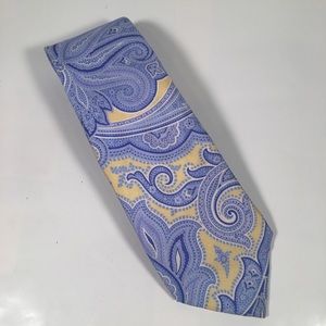 Tommy Hilfiger necktie abstract print 100% silk